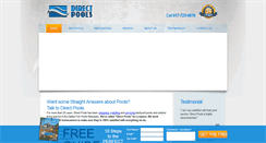Desktop Screenshot of directpoolstexas.com